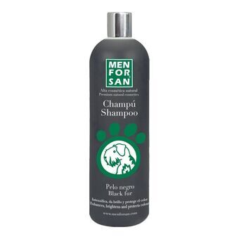 Shampoo Menforsan Hund Mørk hår 1 L