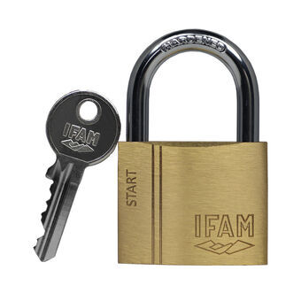 Nøgle hængelås IFAM SR40 Kobber Stål 1,31 x 3,98 x 3,19 cm