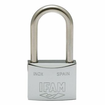 Nøgle hængelås IFAM INOX 30AL Rustfrit stål Længde (3 cm)