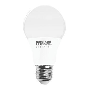 Sfærisk LED pære Silver Electronics 981927 E27 10 W Hvid 10 W E27 Koldt lys