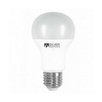 Sfærisk LED pære Silver Electronics 981527 E27 15W