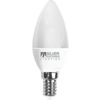 Candle LED pære Silver Electronics 970714 Hvid 7 W E14 (3000 K)