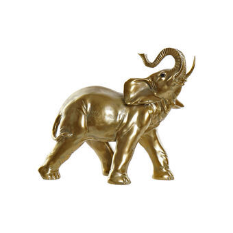 Dekorativ figur DKD Home Decor Elefant Harpiks (35 x 16 x 30 cm)