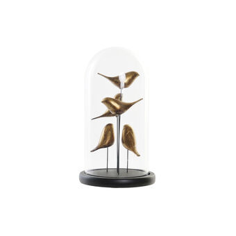 Dekorativ figur DKD Home Decor Krystal Harpiks Fugle (17 x 17 x 32 cm)