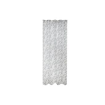 Gardin DKD Home Decor Blå Metal Polyester Hvid (140 x 270 cm)