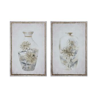 Maleri DKD Home Decor Vase (50 x 1,8 x 70 cm) (2 enheder)
