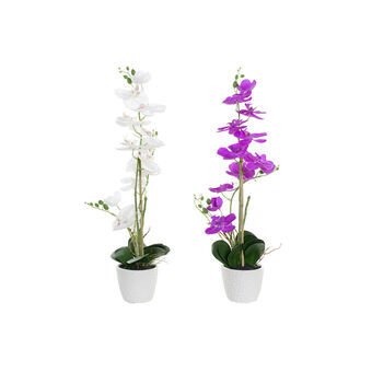 Dekorativ plante DKD Home Decor (18 x 18 x 60 cm) (2 enheder)
