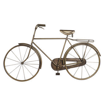 Dekorativ figur DKD Home Decor Gylden Cykel Loft 108 x 8 x 63 cm