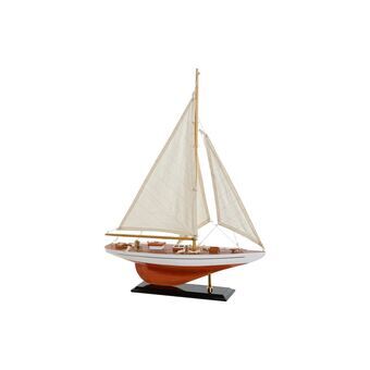 Barco DKD Home Decor 42 x 9 x 60 cm Brun Orange Middelhavet