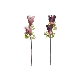 Dekorative Blomster DKD Home Decor Pink Syren (25 x 10 x 80 cm) (2 enheder)