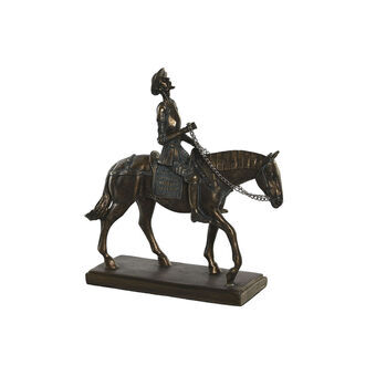 Dekorativ figur DKD Home Decor 20 x 7 x 22 cm Hest Kobber