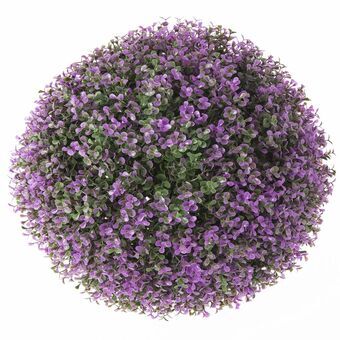 Dekorativ plante   Krogla Lavendel Plastik 40 x 40 x 40 cm