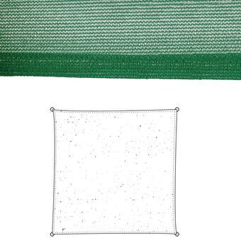Klæde Markise 300 x 300 x 0,5 cm Polyetylen Grøn