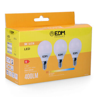 LED-lampe EDM 5 W E14 G 400 lm (3200 K)