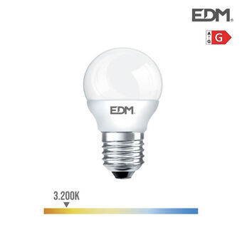 LED-lampe EDM E27 5 W G 400 lm (3200 K)