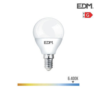 LED-lampe EDM 5 W E14 G 400 lm (6400K)