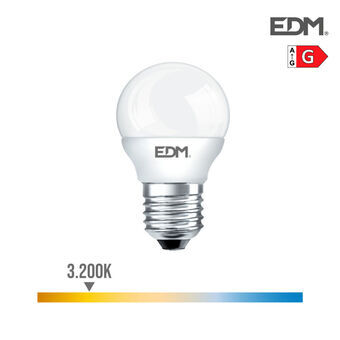 LED-lampe EDM E27 A+ 6 W 500 lm (4,5 x 8,2 cm) (3200 K)