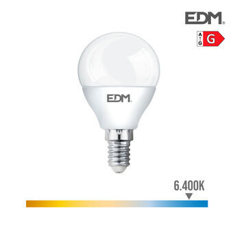 LED-lampe EDM A+ E14 6 W 500 lm (4,5 x 8,2 cm) (6400K)