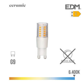 LED-lampe EDM 650 Lm 5,5 W E G9 (6400K)