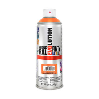 Spraymaling Pintyplus Evolution F143 Fluorescerende Orange 300 ml