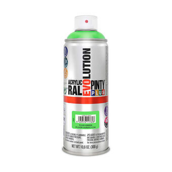 Spraymaling Pintyplus Evolution F136 Fluorescerende Grøn 300 ml