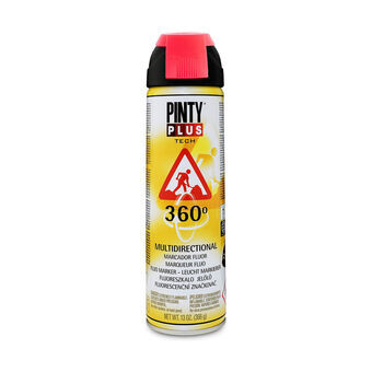 Spraymaling Pintyplus Tech T107 366 ml 360º Rød