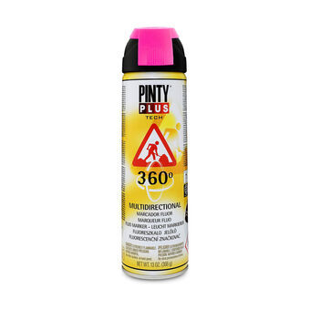 Spraymaling Pintyplus Tech T184 360º Fuchsia 500 ml