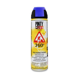 Spraymaling Pintyplus Tech T118 366 ml 360º Blå