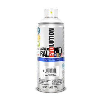 Spraymaling Pintyplus Evolution RAL 9010 Mat Pure White 300 ml