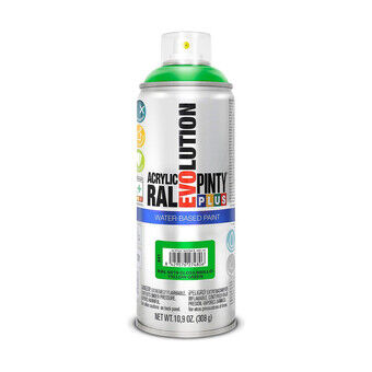 Spraymaling Pintyplus Evolution RAL 6018 Vandbaseret Yellow Green 400 ml