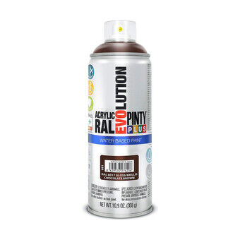 Spraymaling Pintyplus Evolution RAL 8017 Vandbaseret Chokolade 400 ml