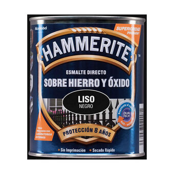 Antioxidant emalje Hammerite 5093791 Sort 750 ml Skinnende