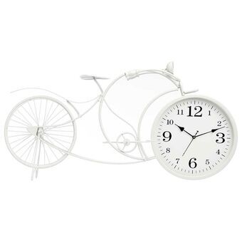 Namizna ura Cykel Hvid Metal 95 x 50 x 12 cm