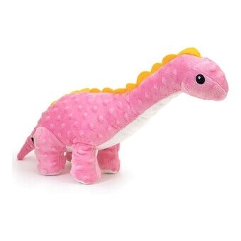 Plush legetøj til hunde Gloria Orhy Pink Dinosaur Polyester Eva Gummi polypropylen
