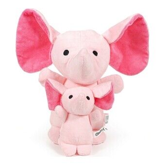 Plush legetøj til hunde Gloria Hoa Pink Elefant Polyester Eva Gummi