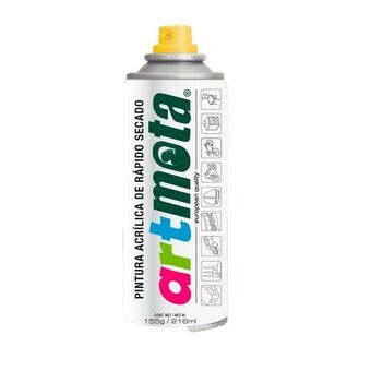 Spraymaling Mota LA02 RAL 9005 216 ml Sort