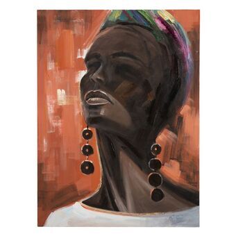 Lærred 90 x 2,8 x 120 cm Afrikansk kvinde