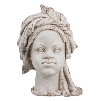 Buste 32 x 28 x 46 cm Harpiks Afrikansk kvinde