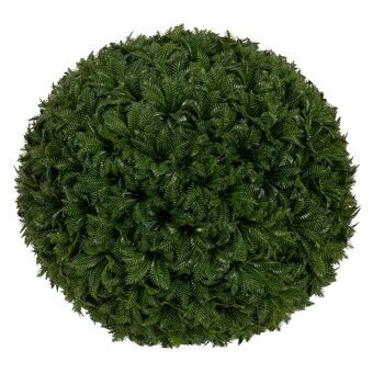 Dekorativ plante Grøn PVC 24 x 24 cm