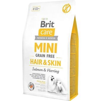 Foder Brit Mini Hair&Skin Voksen Laksefarvet Fisk 2 Kg