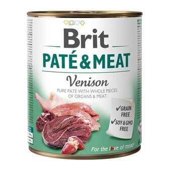 Våd mad Brit                                 Kylling Kød Vildsvin 800 g