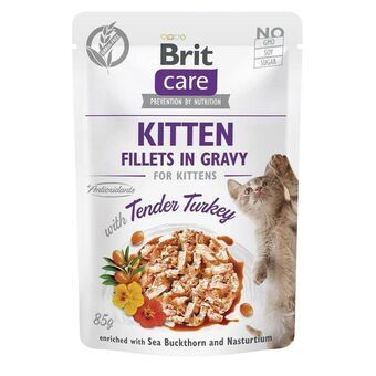 Kattemad Brit Care Cat Kitten Choice Kylling Kalkun 85 g