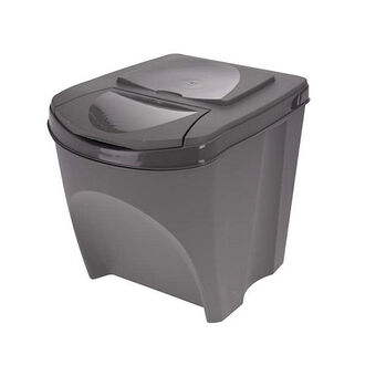 Affaldsspand til genbrug Sortibox Sort (3 x 25 l)