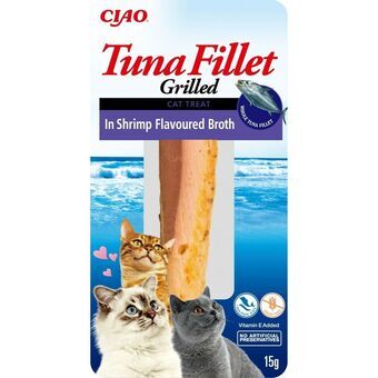 Snack for Cats Inaba Flavoured broth Rejer 15 g Tun