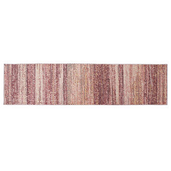 Tæppe DKD Home Decor Pink Polyester (60 x 240 x 0.7 cm)