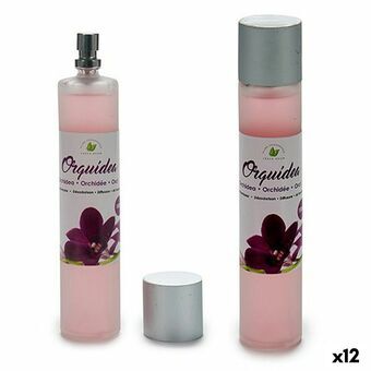 Luftfrisker Spray Orkide Plastik Glas (100 ml) (12 enheder)