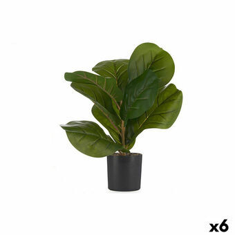 Dekorativ plante 9,5 x 42 x 9,5 cm Plastik 6 enheder
