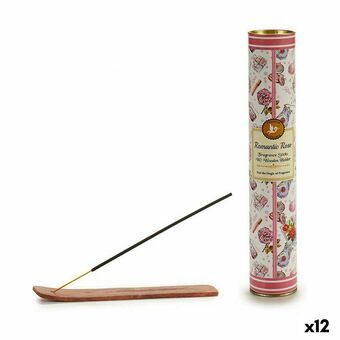 Røgelse Pink Blomster Med støtte (12 enheder)