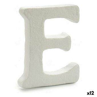 Brev E Hvid polystyren 1 x 15 x 13,5 cm (12 enheder)