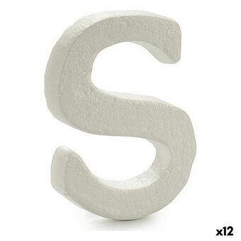 Brev S Hvid polystyren 12 x 15 x 12 cm (12 enheder)